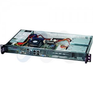 Supermicro CSE-505-203B, корпус 1u